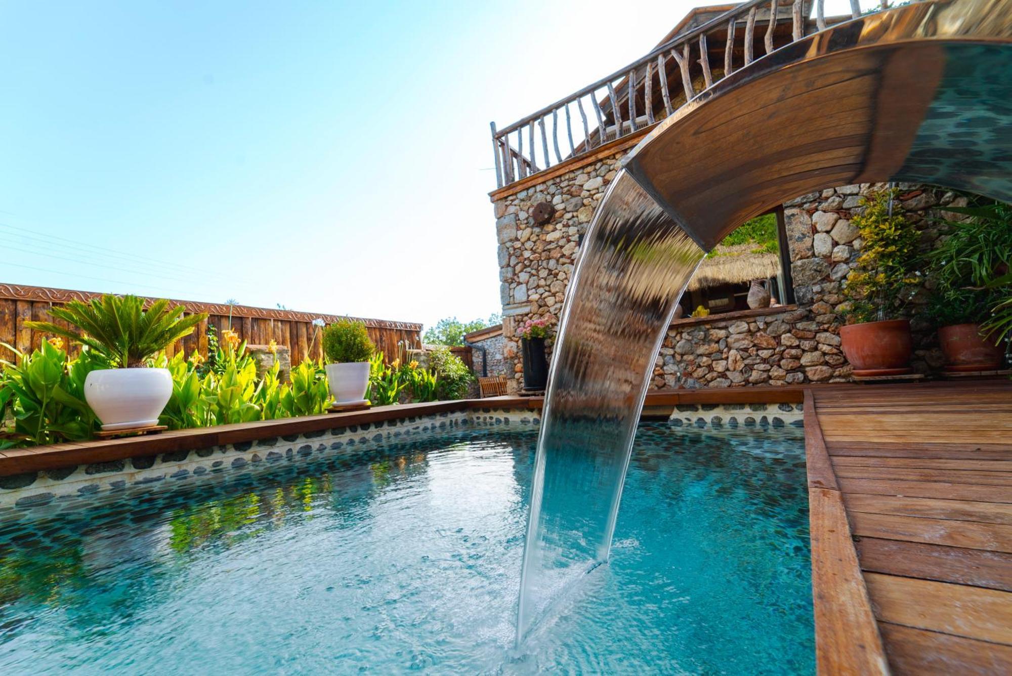 Levissi Lodge Otantic Stone Villa In Kayakoy Exterior foto