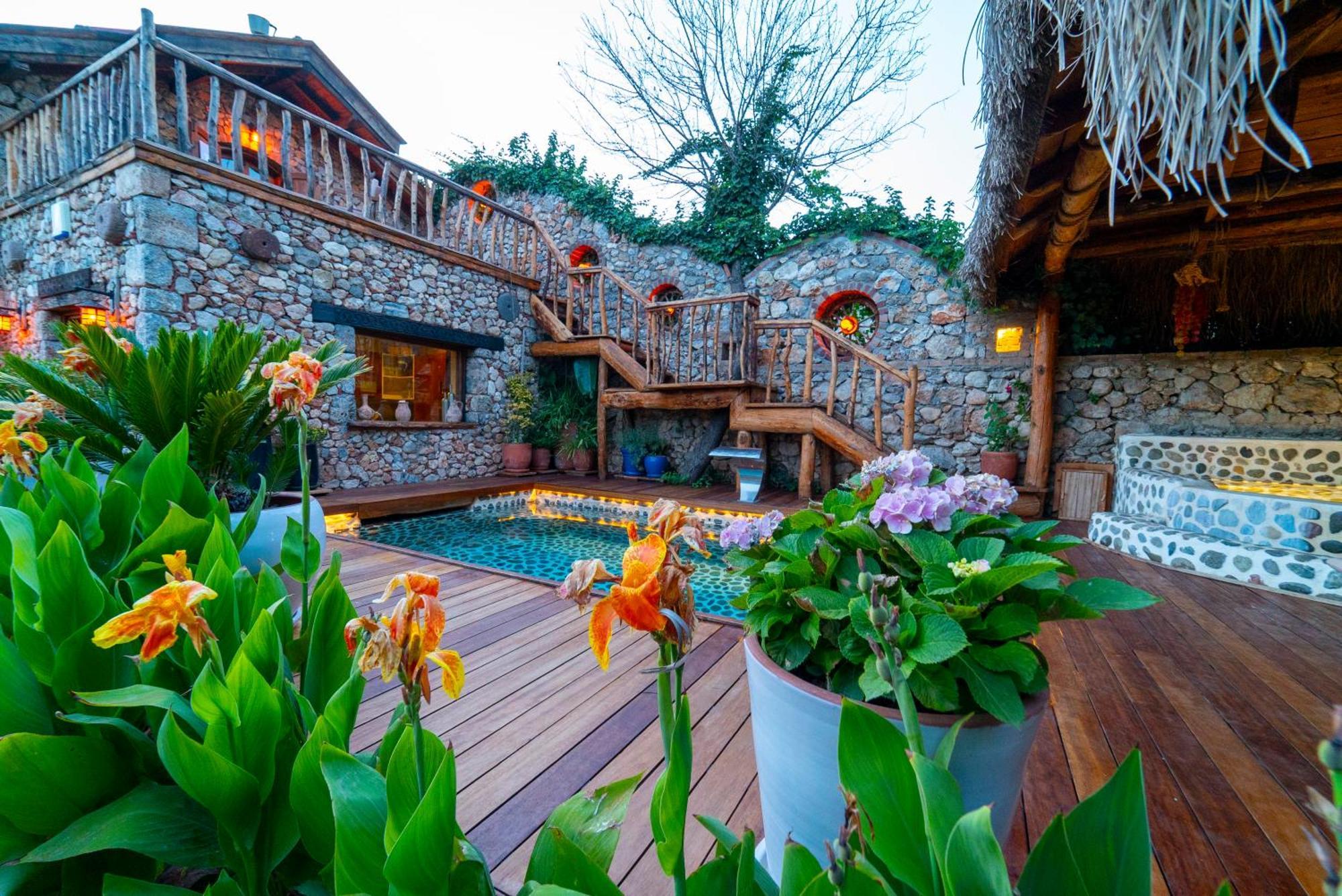 Levissi Lodge Otantic Stone Villa In Kayakoy Exterior foto
